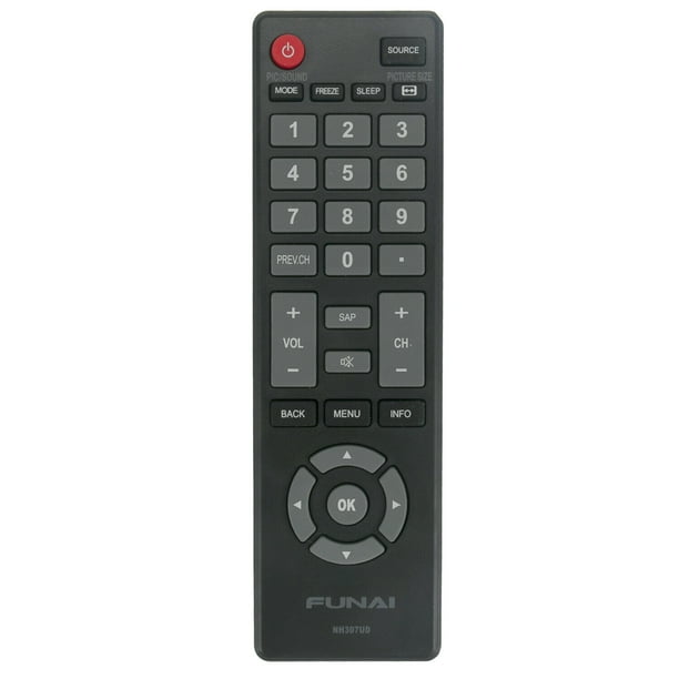 Genuine Original Funai TV LF501EM4F LF461EM4 Remote Control NH307UD